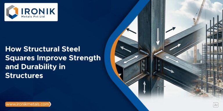 Structural steel squares improve strength and durability