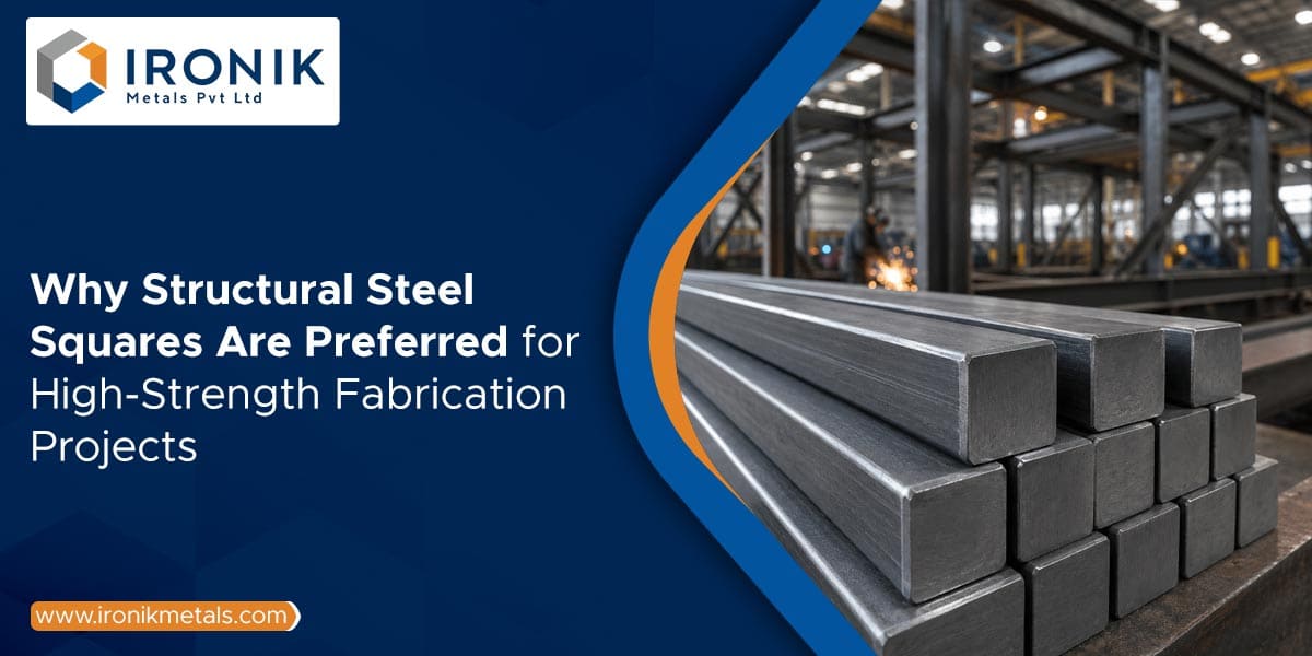 Structural steel squares for high-strength fabrication projects