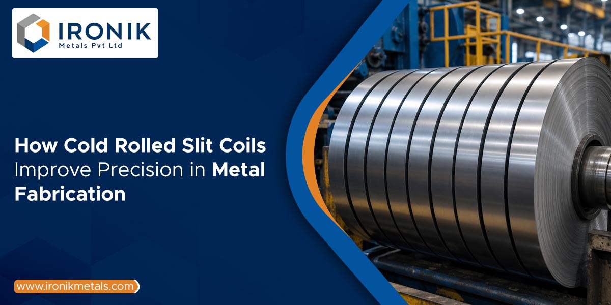 Cold rolled slit coils for precision metal fabrication