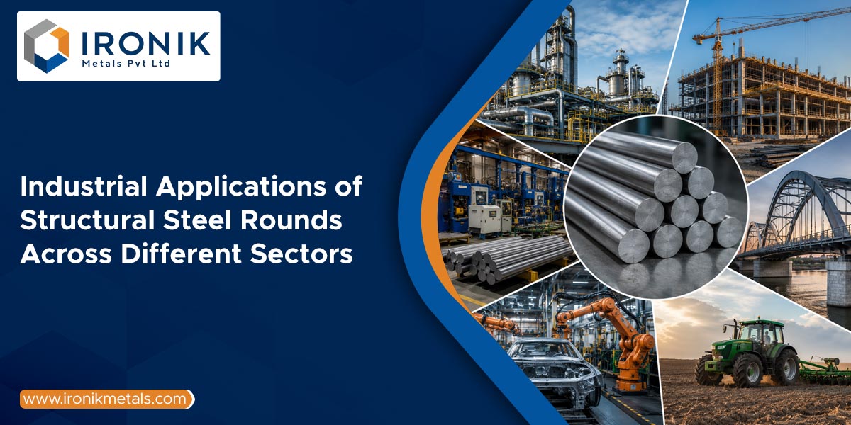 Structural steel rounds dealer in Ahmedabad